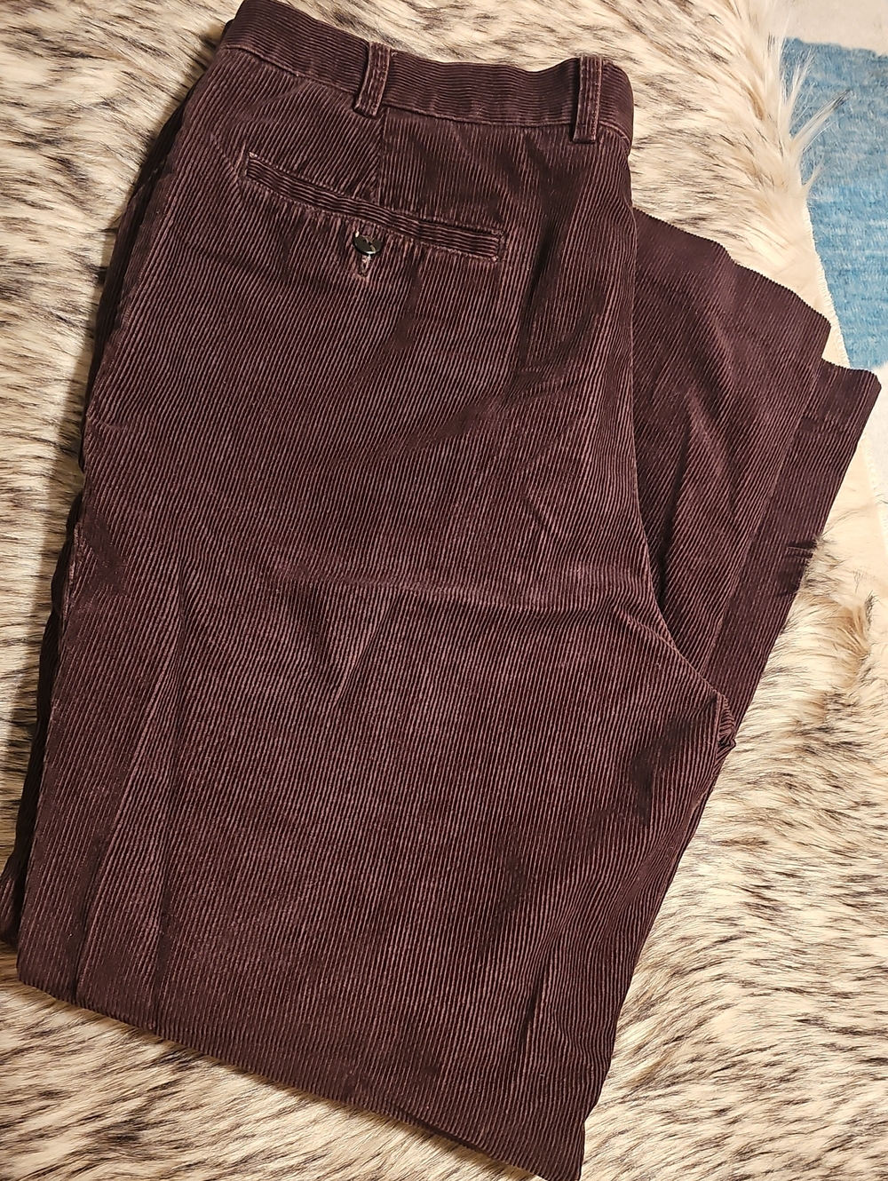 Lauren Ralph Lauren Men's Corduroy Pants in Brown 38x32
